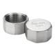 304 stainless steel internal thread hexagonal pipe cap