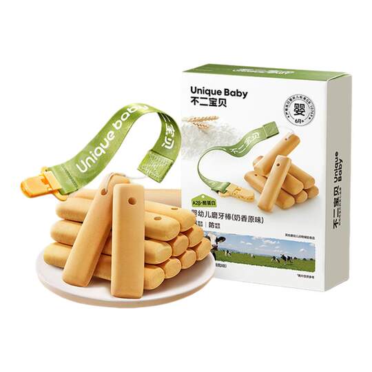 Прорезывание зубов Fujibaby с веревкой для предотвращения падения.