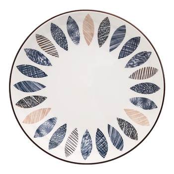 Gaoyifu ceramic dish underglaze colored tableware