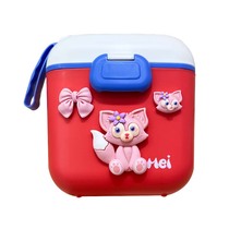 Portable milk powder dispensing box large-capacity baby milk powder tank moisture-proof sealed childrens snack rice noodle storage tank light-proof storage tank