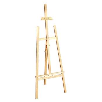 Art student-specific easel wooden advertising tripod