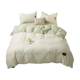 Muji four-piece set of all-cotton pure cotton bedding