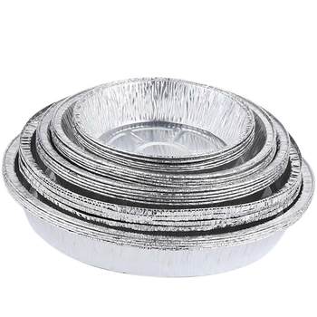 Tinfoil air fryer special round tray pizza