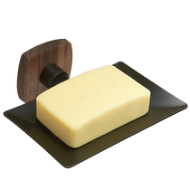 Light luxury log style creative soap dish soap dish soap box hotel bed and breakfast sink drain storage no punching