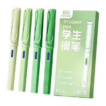 True color replaceable ink bag correction grip pen