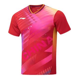 莹恋李宁乒乓球服套装巴黎国家队马龙同款大赛龙服男短袖球衣短裤