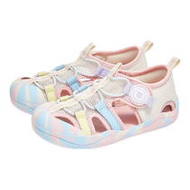 Terranis summer new childrens sandals non-slip girls wading shoes mesh hollow breathable girls river-trapping shoes