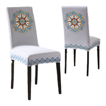Dining table and chair cover thickened chair cover universal all-season all-inclusive backrest integrated light luxury stool cover 2024 new style