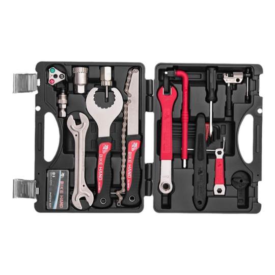台湾bike hand 自行车组合工具套装 自行车维修多功能保养工具箱