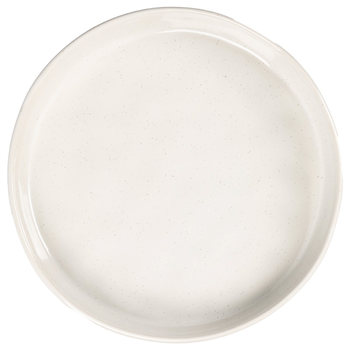 Deep disc high-value solid color water ripples ceramic disc