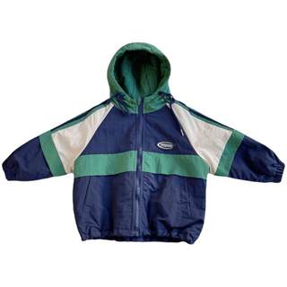 Children's Korean style quilted and fleece jacket for boys