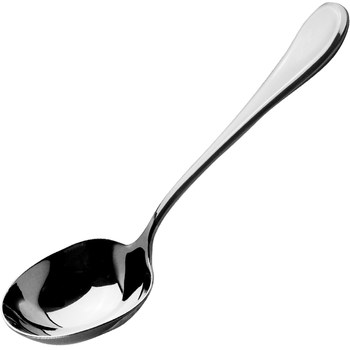 Food grade stainless steel wide handle large deep mouth spoon