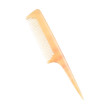 Natural horn comb with pointed tail for girls and children hair picking and distribution static electricity dense tooth styling household anti-1677