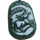 Twelve zodiac dragon and snake necklaces for men and women jade pendants