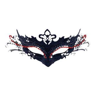 Маскарадная маска принцессы женская металлическая маска на половину лица