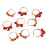 Agate ring niche unique ring women new Chinese style