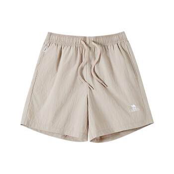 ໂສ້ງຂາສັ້ນ camel women's casual shorts 2026 summer lightweight breathable ice feel sunscreen outdoor sports loose outer wear five-fifth pants