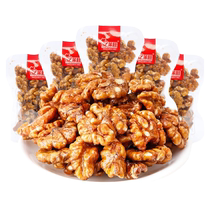 100 millions Lewang Amber Walnut Walnut Meat Bulk 500g Bagged Nuts Fried Goods Year Snack Snack Casual Office Nutritifs Snack