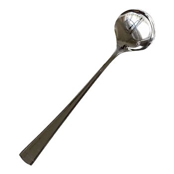 304 stainless steel coffee stirring butter knife with toothed spoon