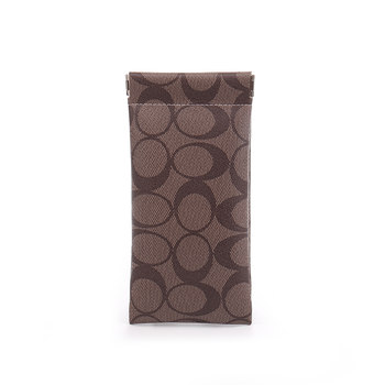 Glasses bag shrapnel automatically closed portable glasses bag