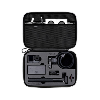 Maxcam is suitable for dji osmo action 6 storage bag, protective box, portable shockproof large bag, hard shell, anti-fall, anti-pressure and anti-splash water accessories.