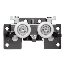 Good ghost door hardware accessories two-way buffer trackless invisible track bedroom partition sliding wooden door crane slide