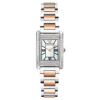 Christmas gift armani armani watch small square watch temperament casual women light luxury fashion ar11623