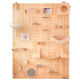 Wall-mounted cat climbing frame cat shelf does not take up space