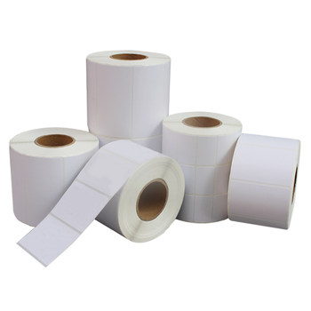 Copper plate label machine printing paper self-adhesive