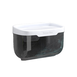 卫生间厕所纸巾盒卷纸盒抽纸盒卫生纸卷纸筒免打孔防水纸巾置物架