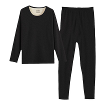 Arctic velvet thermal underwear mens pure cotton plus velvet thickened cotton sweater base winter autumn clothes and long johns set