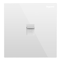 Legrand Rogrande Magnolia White Category 6 computer socket Gigabit network panel single port information
