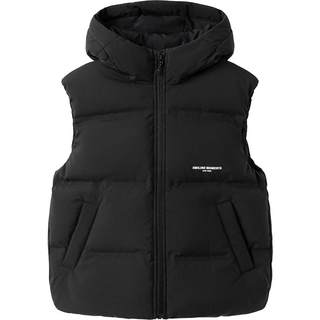 巴拉巴拉儿童羽绒马甲中大童宝宝外套冬装新款童装男童女童背心厚