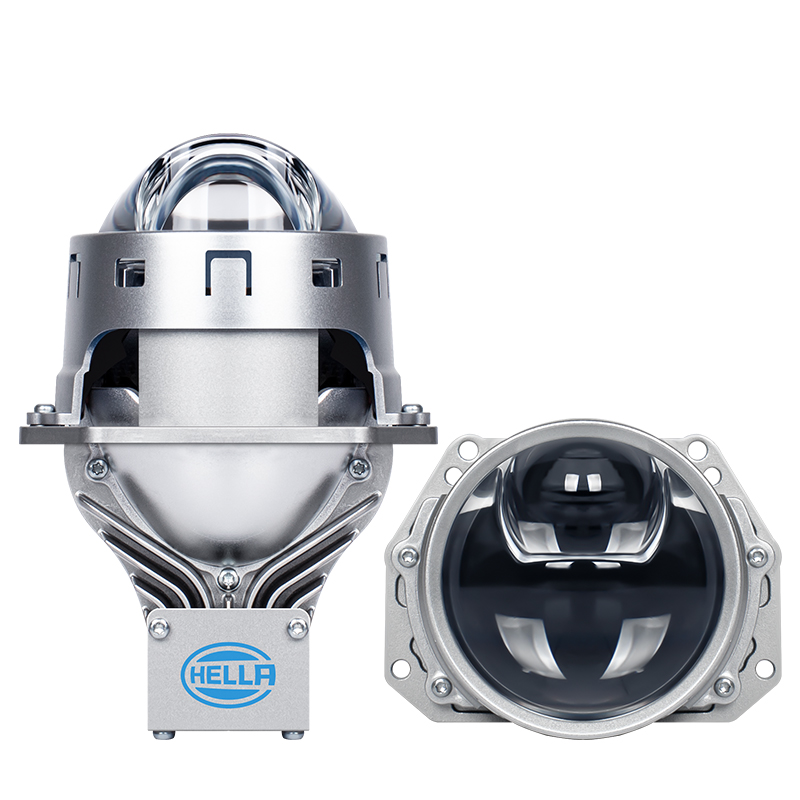 Official authentic Hella 7 three-light direct LED lens car headlight lens reasonably upgraded nationwide joint warranty