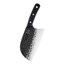 Yangjiang Shibazi Kitchen Knife Household Fish Head Hand-forged Chopping and Cutting Knife Official Flagship Store 1102