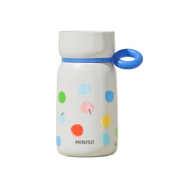Mini Insulated Cup from Miniso, Stylish and Compact, Portable, 2025 New Model, Student Travel Pocket Water Bottle