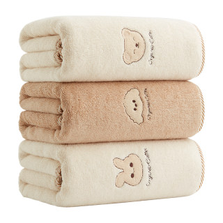 Sanli 10a antibacterial organic cotton children's bath towel pure cotton