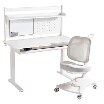 Latri smart electric lift learning table children's desk home office desk chair set