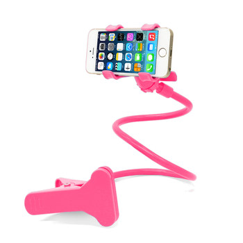 Extended bedside movie clip buckle phone holder