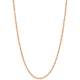Chow Sang Sang Water Wave 18K Rose Gold Necklace