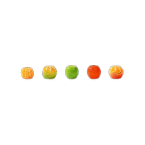 Car accessories ornaments car interior center console decompression mini simulation orange ornaments for men and women 2023 new style