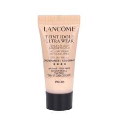 ລາຄາຊຸດ 10 ອັນ Lancôme long-wearing light and transparent liquid foundation 1ml ຕົວຢ່າງ PO-01 ivory white concealer clear nude makeup