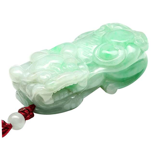Colorful Yunnan Jade Overlord Pixiu Jade Pendant