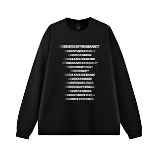 男款白色长袖T恤男重磅内搭oversize打底衫美式高街vibe秋季上衣