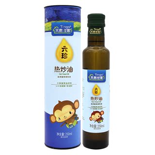Natural Family Frequent Fry Stir -fried Oil Edible Bad 250ml Give Babies and Toddlers and Baby Supplementary Food Biscuits