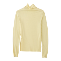 Yushan maternity bottoming shirt T-shirt spring and autumn style high collar autumn and winter warm long-sleeved womens fashionable maternity top