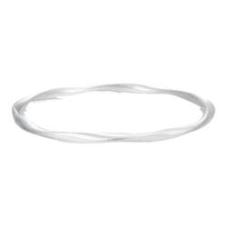 Zhou Dasheng Foot Silver S990 Mobius Solid Bracelet