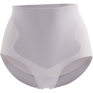 染岸妈妈内裤女性中老年人妇女莫代尔一片式高腰收腹无痕三角短裤