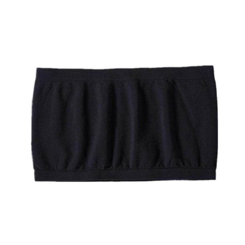 夏季一片式防走光莫代尔棉抹胸女打底内衣薄款胖MM大码无肩带裹胸