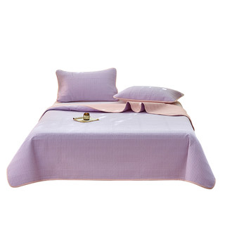 超好看纯棉床盖2025新款四季通用a类母婴级夹棉防滑厚床单不移位